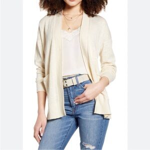 Madewell Bradley Cream Cardigan